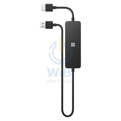 Microsoft 4K Wireless Display Adapter - HDMI / USB / Wireless Video/Audio Extender / Black Accessories > Cables &
