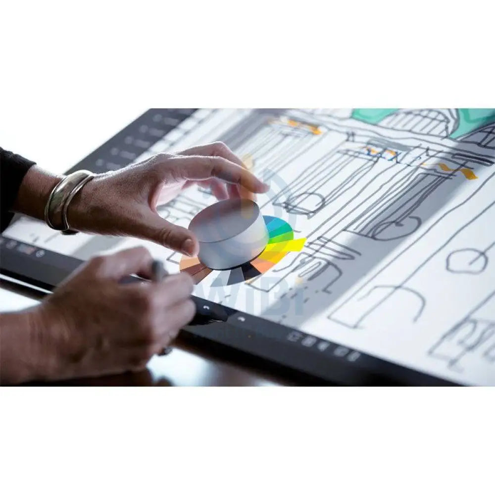 Microsoft Surface Dial - 2.40GHz / Bluetooth / Up to 2m / Wireless / Magnesium - Cables & Peripherals