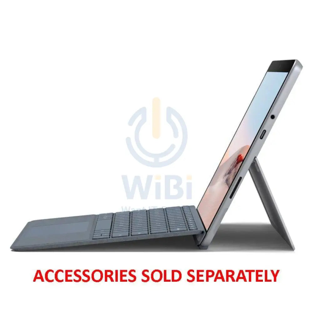 مايكروسوفت سيرفس جو - 10.5 بوصة إم تي  M3 / 8 جيجابايت  128 جيجابايت إس إس دي  ويندوز 10 برو  ضمان سنة  بلاتينيوم لابتوبات