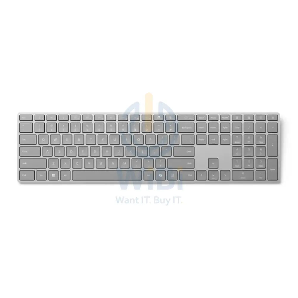 Microsoft Surface Keyboard (2nd Edition) - 2.40GHz / Up to 10m / Bluetooth / Gray - Keyboard Accessories > Keyboard &