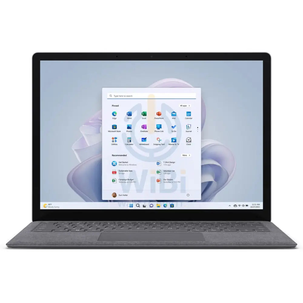 Microsoft Surface Laptop 5 - 13.5’’ MT / i7 / 16GB / 512GB SSD / Win 11 Pro / Platinum / Business Edition Laptops