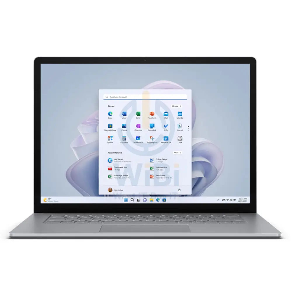 Microsoft Surface Laptop 5 - 15.0’’ MT / i7 / 16GB / 256GB SSD / Win 11 Pro / Platinum / Business Edition Laptops