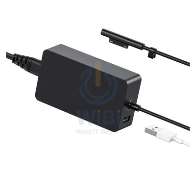 Microsoft Surface Power Adapter - 65 W / Black (W8Z-00006) Accessories > Other Peripherals