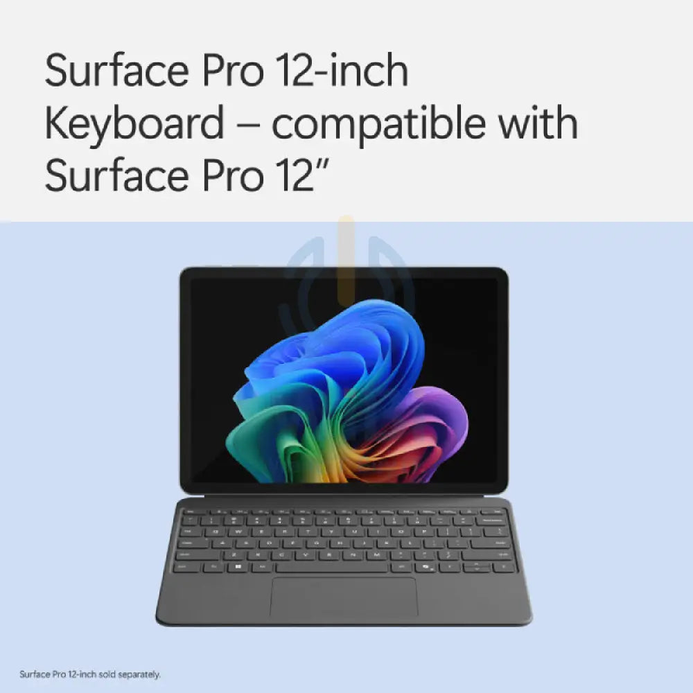 Microsoft Surface Pro 12’’ Keyboard Cover with Slim Pen 2 - Bluetooth / Arabic/English / Slate Accessories > Keyboard &