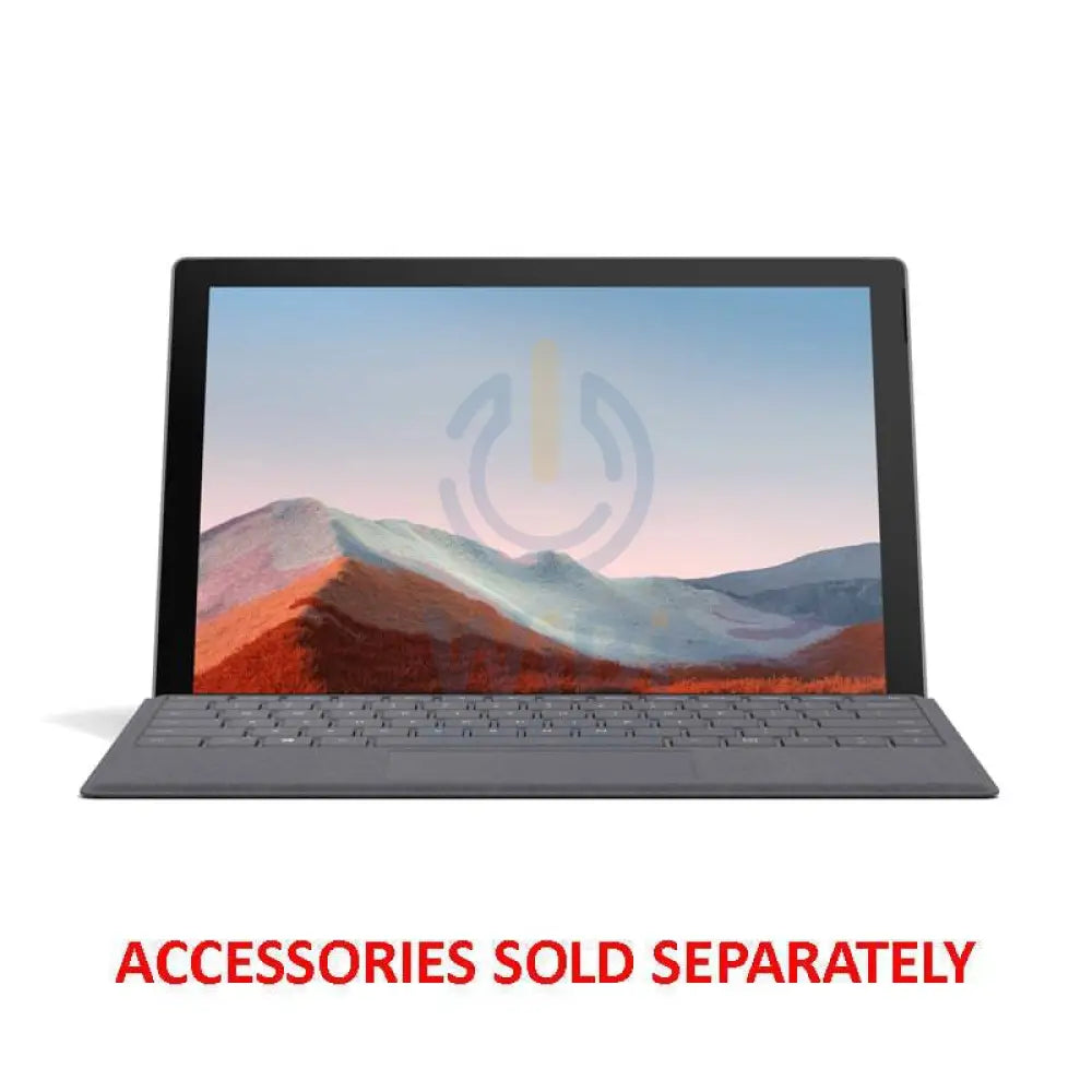 مايكروسوفت سيرفس برو 7+ - 12.3 بوصة إم تي / آي 3 / 8 جيجابايت / 128 جيجابايت إس إس دي / ويندوز 10 برو  ضمان سنة / بلاتينيوم