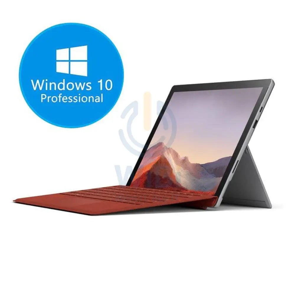 مايكروسوفت سيرفس برو - 12.3 بوصة إم تي  آي 7  16 جيجابايت  256 جيجابايت إس إس دي  ويندوز 10 برو  ضمان سنة  بلاتينيوم  لابتوب  اكسسوارات