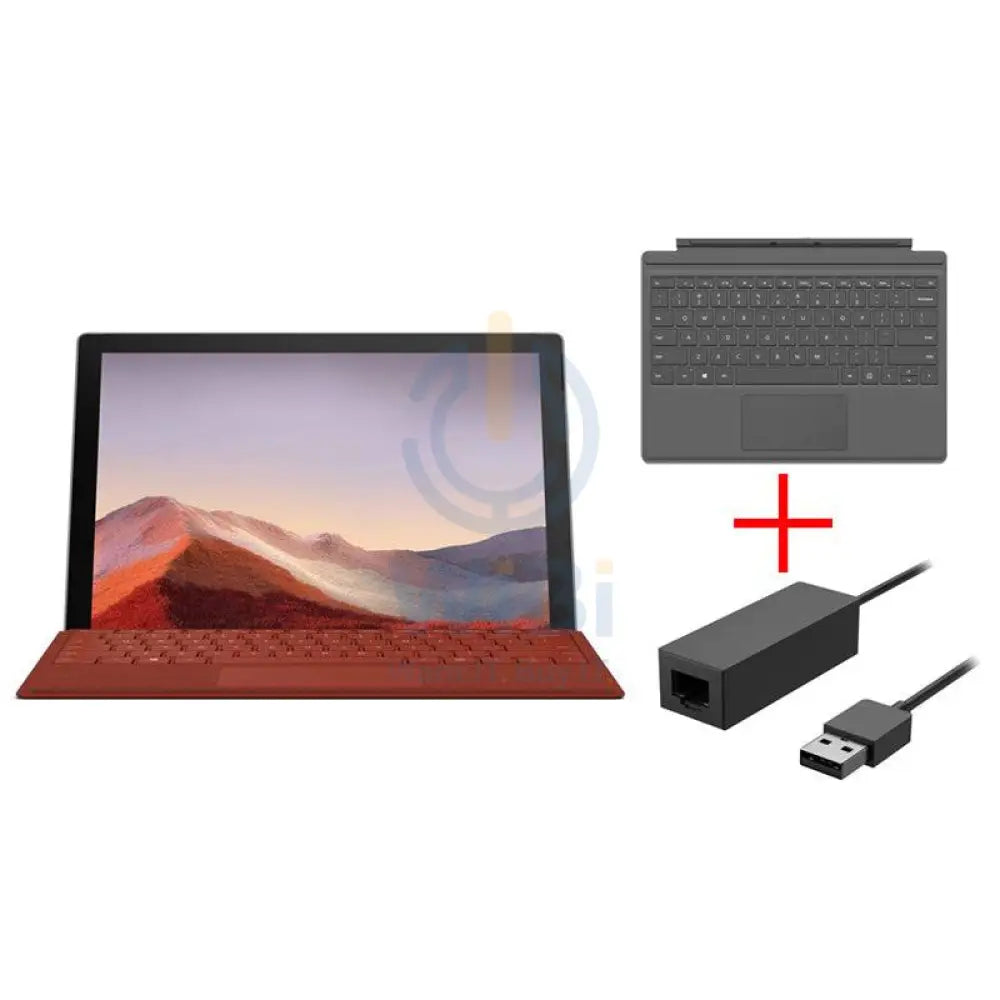 مايكروسوفت سيرفس برو - 12.3 بوصة إم تي  آي 7  16 جيجابايت  256 جيجابايت إس إس دي  ويندوز 10 برو  ضمان سنة  بلاتينيوم  لابتوب  اكسسوارات