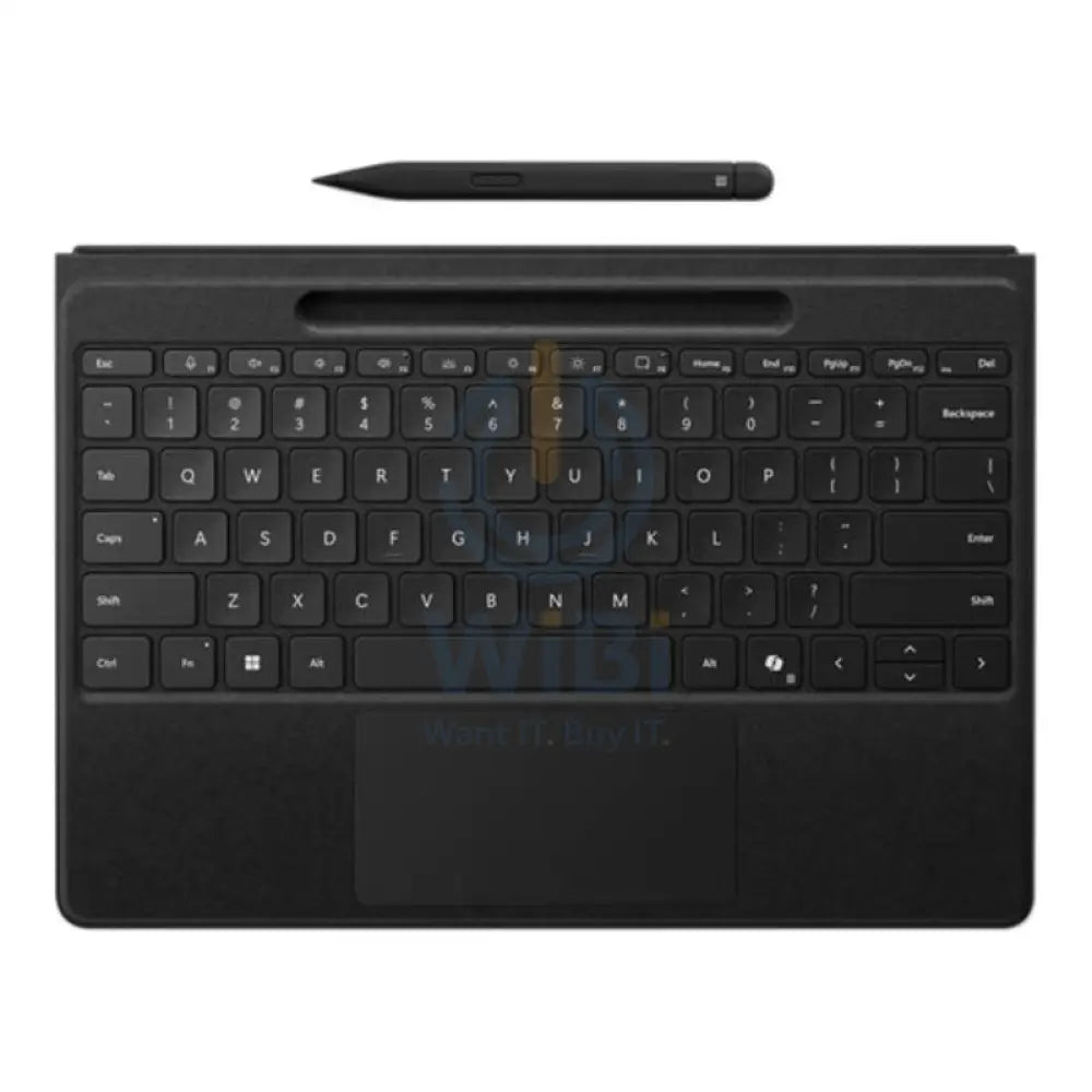 Bundle Offer - Microsoft Surface Pro Flex Keyboard with Slim Pen - Bluetooth / Arabic/English / Black / for Surface Pro 11 + Microsoft Surface Arc Mouse (FHD-00023) - 2.40GHz / Wireless / Bluetooth / Black + Microsoft Surface USB-C Travel Hub