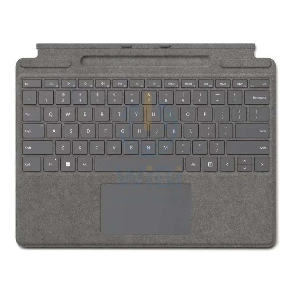 Microsoft Surface Pro Signature Keyboard - Magnetic / Arabic/English / Platinum - Microsoft Surface Pro 10 Accessories