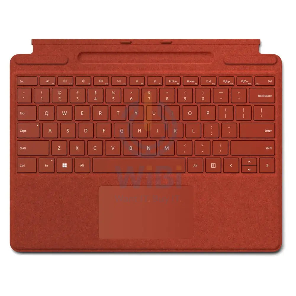 Microsoft Surface Pro Signature Keyboard - Magnetic / Arabic/English / Poppy Red - Keyboard Accessories > Other