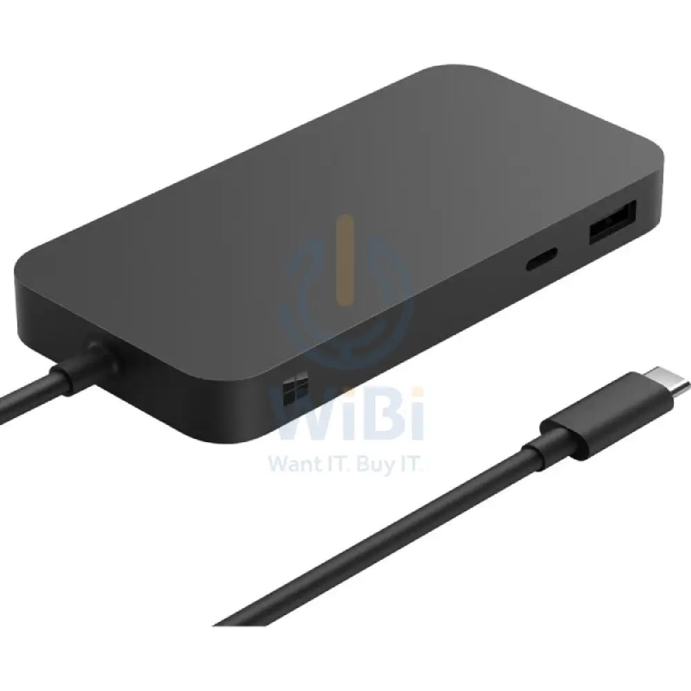 مايكروسوفت سيرفس USB4 موصل - يو اس بي تايب-سي - يو اس بي 3.2 الجيل 2.2 / إتش دي إم أي 2.1 / جيجابت إيثرنت - أسود اكسسوارات > إرساء