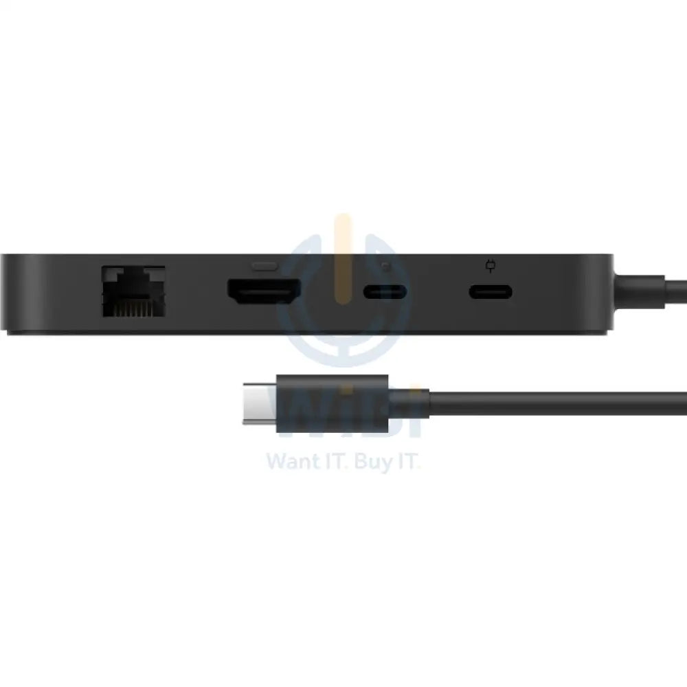 مايكروسوفت سيرفس USB4 موصل - يو اس بي تايب-سي - يو اس بي 3.2 الجيل 2.2 / إتش دي إم أي 2.1 / جيجابت إيثرنت - أسود اكسسوارات > إرساء