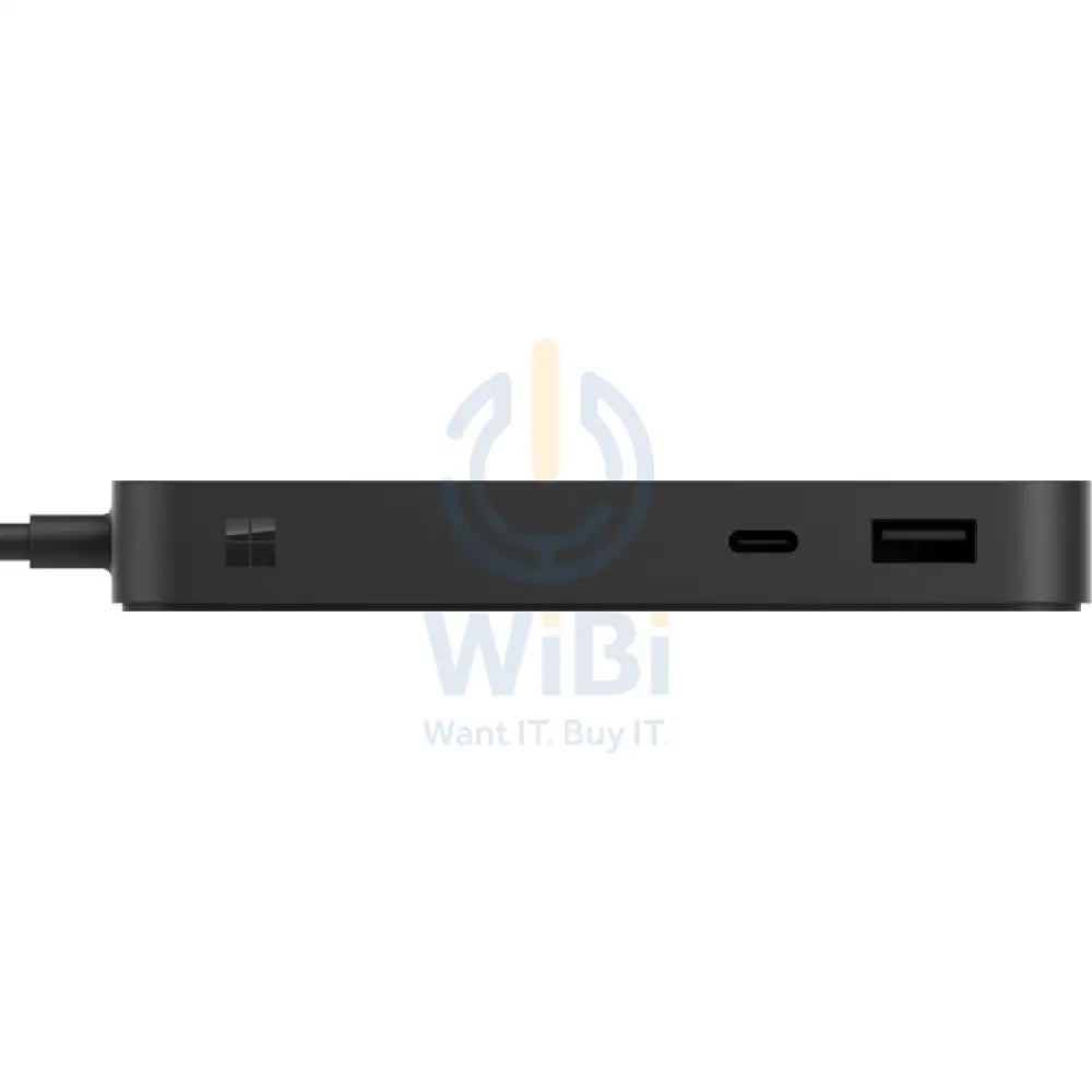 مايكروسوفت سيرفس USB4 موصل - يو اس بي تايب-سي - يو اس بي 3.2 الجيل 2.2 / إتش دي إم أي 2.1 / جيجابت إيثرنت - أسود اكسسوارات > إرساء