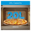 Midea EM721 Microwave Oven - 700W / 20L / Black Accessories > Smart Devices