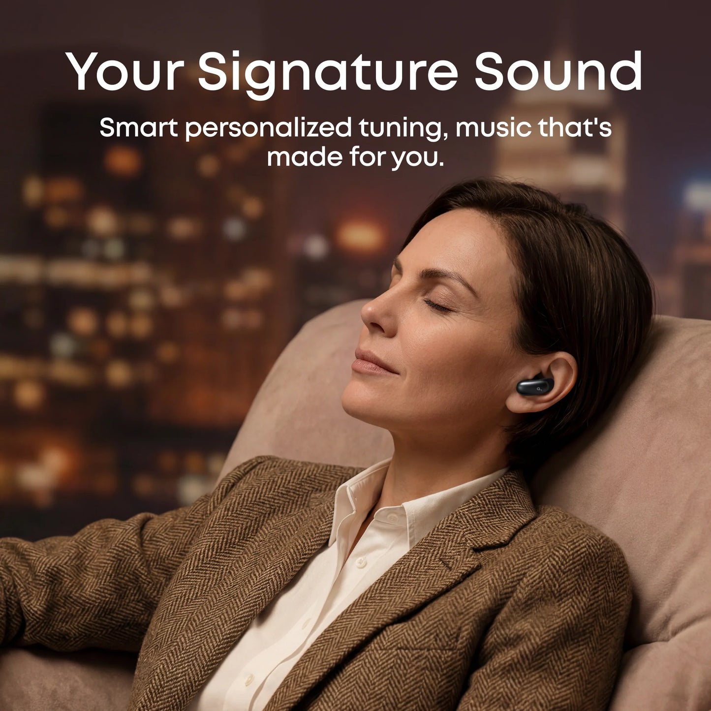 Soundcore Liberty 5 Pro Max Earbuds with AI Note-Taker Smart Case - Bluetooth / Midnight Black
