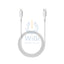 MiLi MFI PD Cable - 60W / 1 Meter / Lighting / Type-C - White Accessories > Cables & Converters > Cables