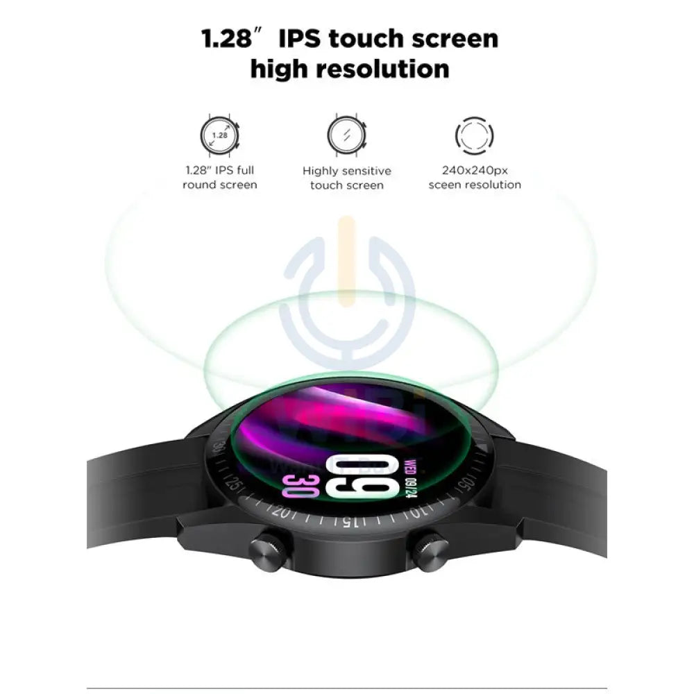 Modio MW08 SmartWatch - 1.28’’ / Bluetooth / Black Smart Watches