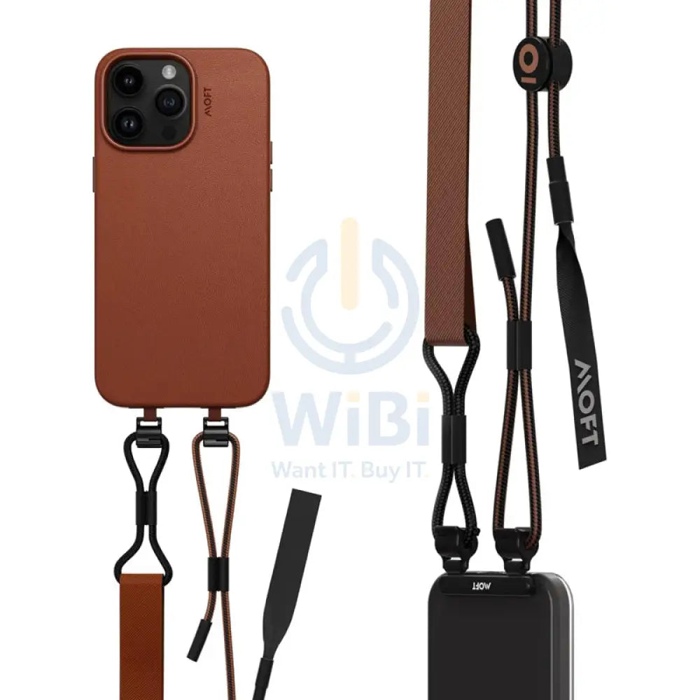 MOFT Adjustable Long Lanyard - Brown Accessories > Other Accessories