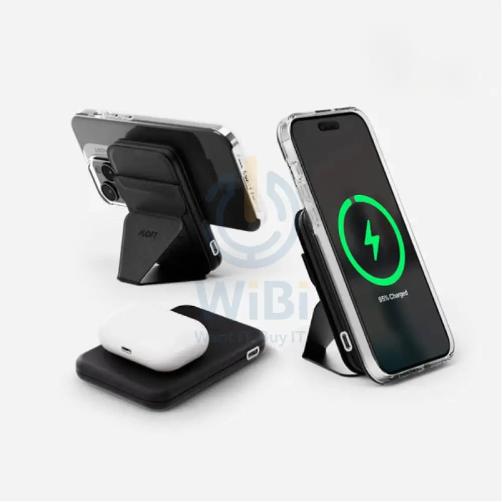 MOFT Power Bank Magsafe and Stand - 3400mAh / 5W / USB-C - Black Accessories > Power Bank