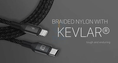 Momax Elite link USB-C to Lightning Cable - 1.2 Meter / Black