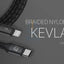 Momax Elite link USB-C to Lightning Cable - 2.2 Meter / Black