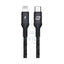 Momax Elite link USB-C to Lightning Cable - 2.2 Meter / Black