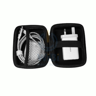 Momax Fast Pro Gan Charger Kit with Type-C Cable – White Accessories > Power Adapters