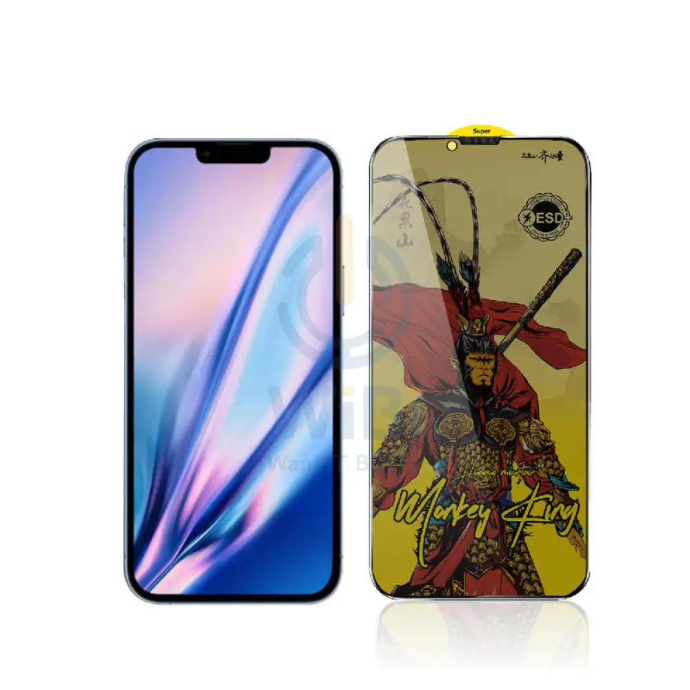 Monkey King Tempered Glass Screen Protector - Apple iPhone 16 Plus / Privacy Accessories > Mobiles & Tablets > Mobiles