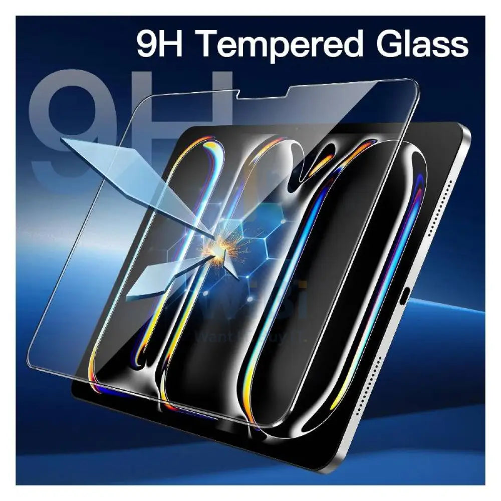 9H Tempered Glass Screen Protector - Apple iPad Pro 13-inch / Clear