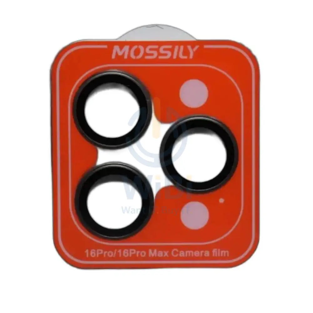 MOSSILY Camera Lens Protector - Apple iPhone 16 Pro/16 Pro Max / Grey Accessories > Mobiles & Tablets > Mobiles >