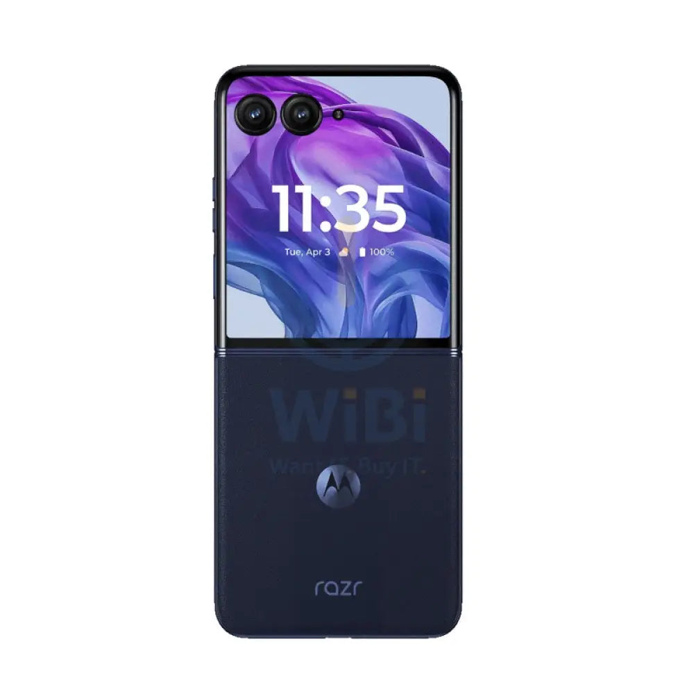 موتورولا RAZR 50 ألترا - 512 جيجابايت / 12 جيجابايت / 6.9 بوصة / 5جي .9 بوصة / 5جي / ميدنايت أزرق -هواتف  تابلت > هواتف
