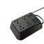 MOXOM 4 Anti-Static Power Socket - 4 Socket / USB-C / Black Accessories > Power > Power Protection > Surge Protector >