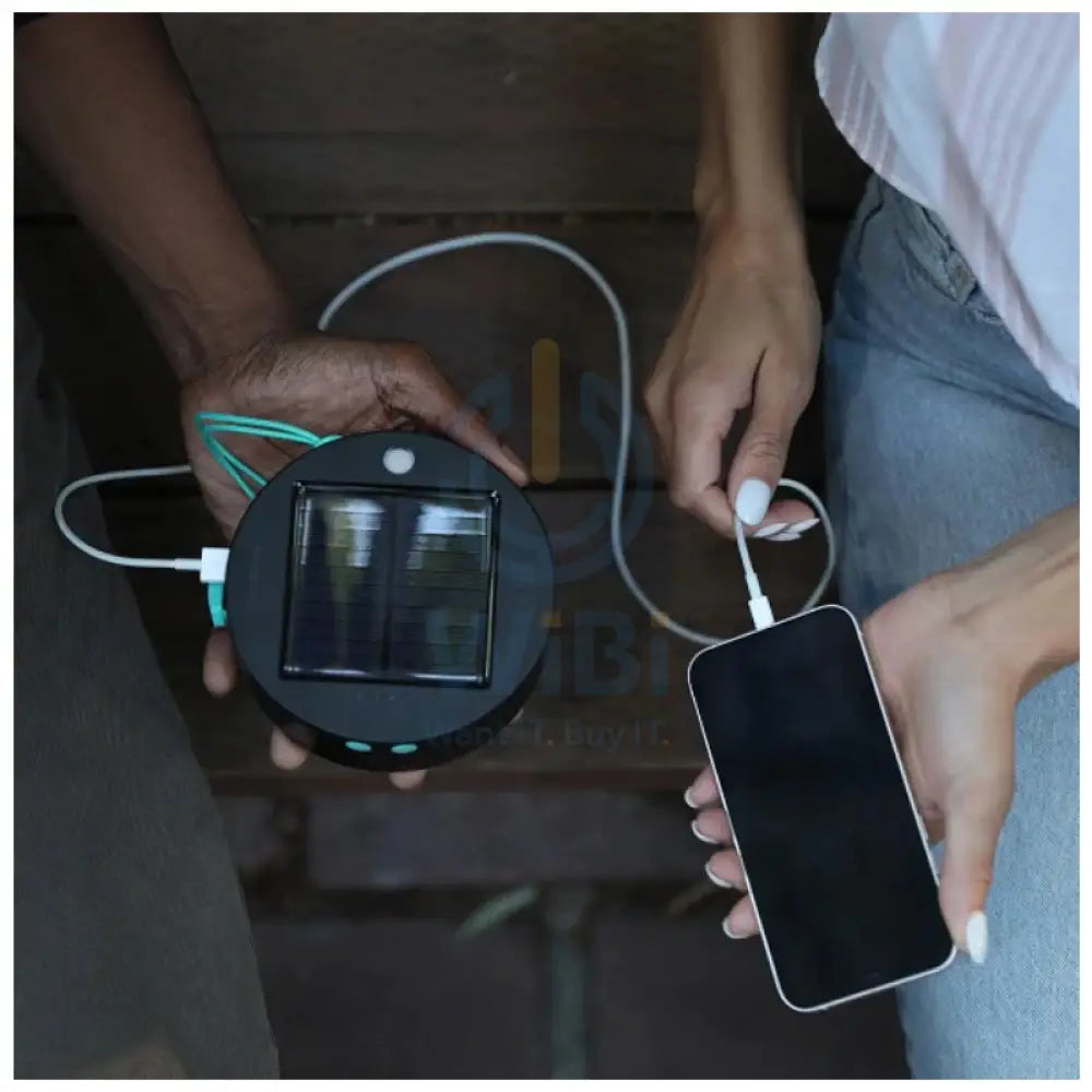 MPOWERD Luci Warm White Solar String Lights - 5.5 Meter / Black Outdoor & Travel
