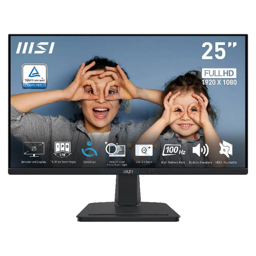 MSI Pro MP251 - 24.5’’ FHD IPS / 1ms / D-Sub / HDMI - Monitor Monitors & Projectors > Monitors