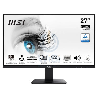 MSI Pro MP273A - 27.0’’ FHD IPS / 1ms / D-Sub / HDMI / DisplayPort - Monitor Monitors & Projectors > Monitors