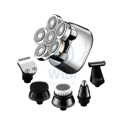 Multi-Function Head Shaver Quick Clean Comfortable Shave - Silver Accessories > Other Accessories