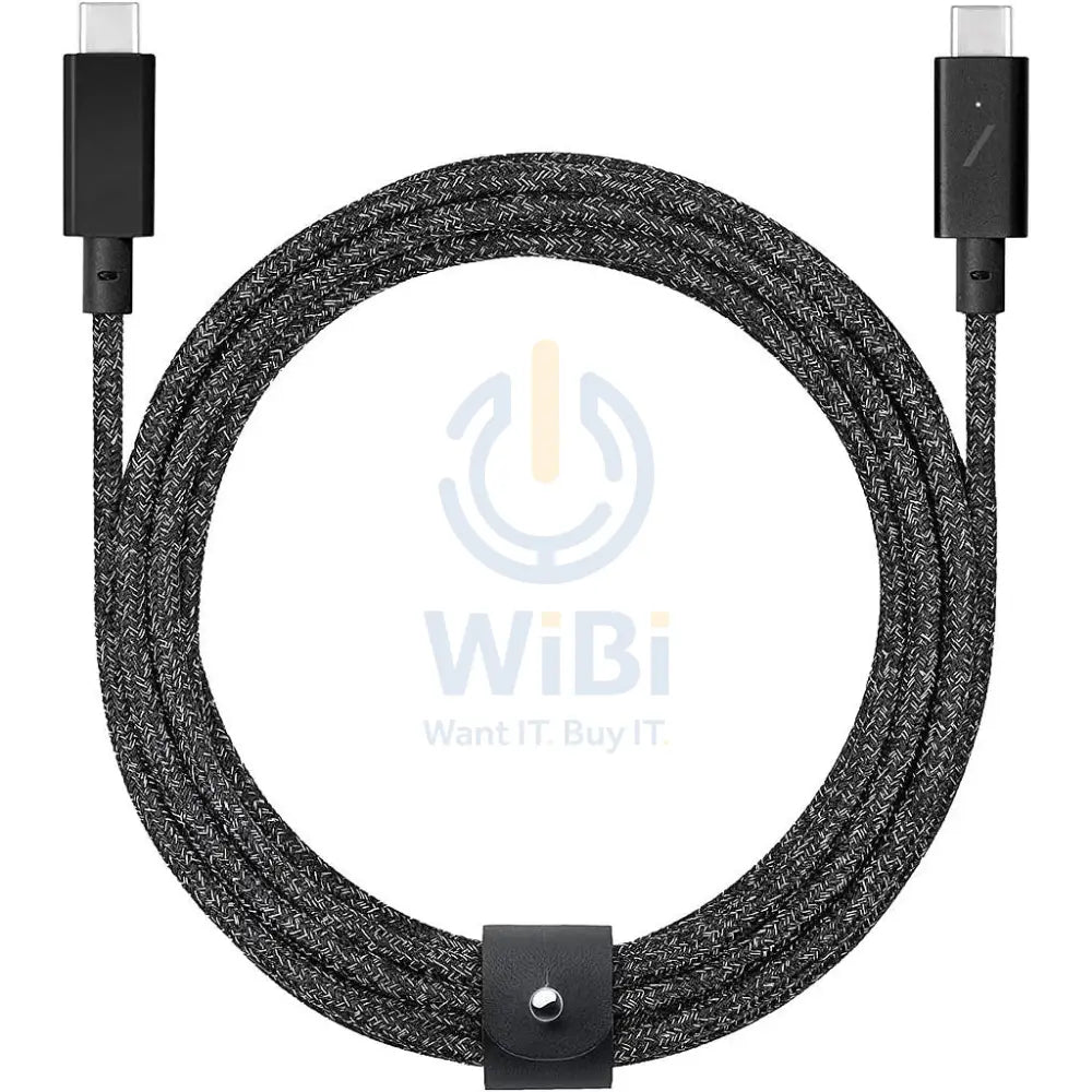 Native Union Belt Cable Pro 240W (USB-C to USB-C) - 2.4 Meter / Cosmos Accessories > Cables & Converters > Cables