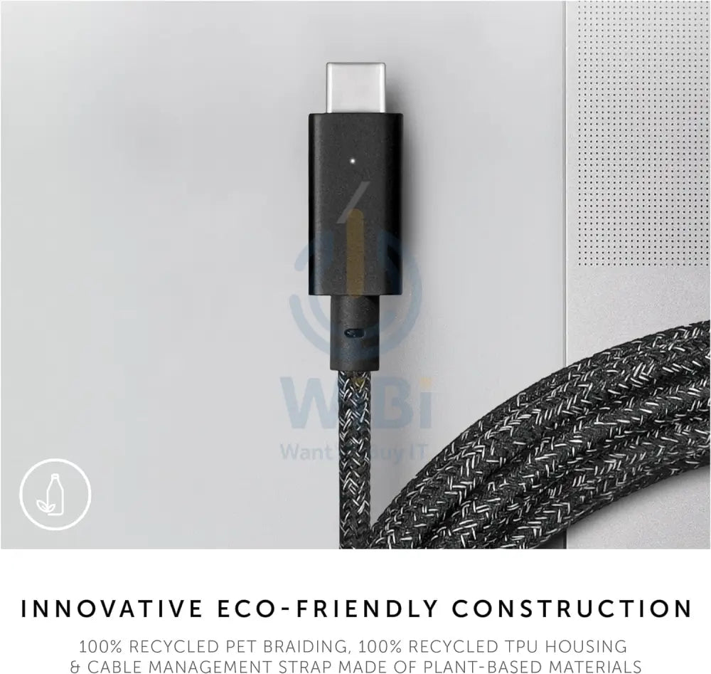 Native Union Belt Cable Pro 240W (USB-C to USB-C) - 2.4 Meter / Cosmos Accessories > Cables & Converters > Cables