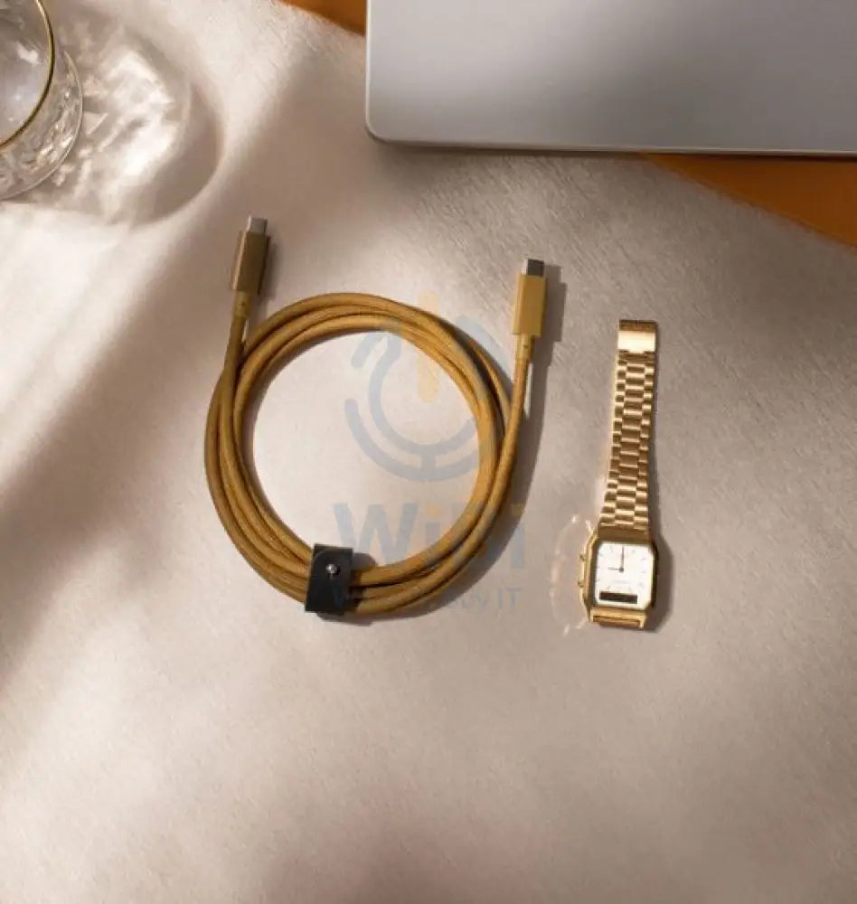 Native Union Belt Cable Pro 240W (USB-C to USB-C) - Kraft Accessories > Cables & Converters > Cables