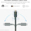 Native Union Belt Cable Pro 240W (USB-C to USB-C) - Slate Green Accessories > Cables & Converters > Cables
