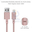 Native Union Belt Cable - USB A to Lightning 1.2M - Rose Accessories > Cables & Converters > Cables