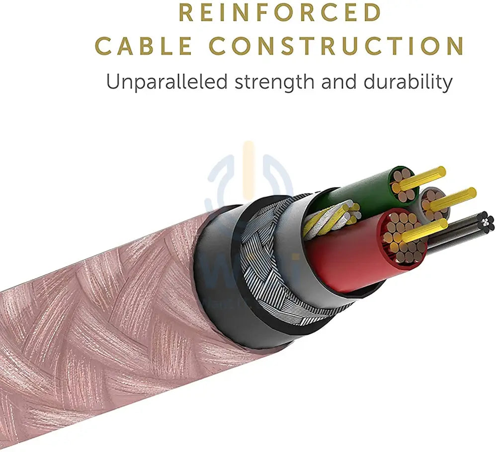 Native Union Belt Cable USB-C to Lightning 1.2M - Rose Accessories > Cables & Converters > Cables