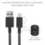 Native Union Belt Cable XL - USB A to Lightning 3M - Cosmos Black Accessories > Cables & Converters > Cables