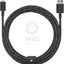 Native Union Belt Cable XL - USB A to Lightning 3M - Cosmos Black Accessories > Cables & Converters > Cables