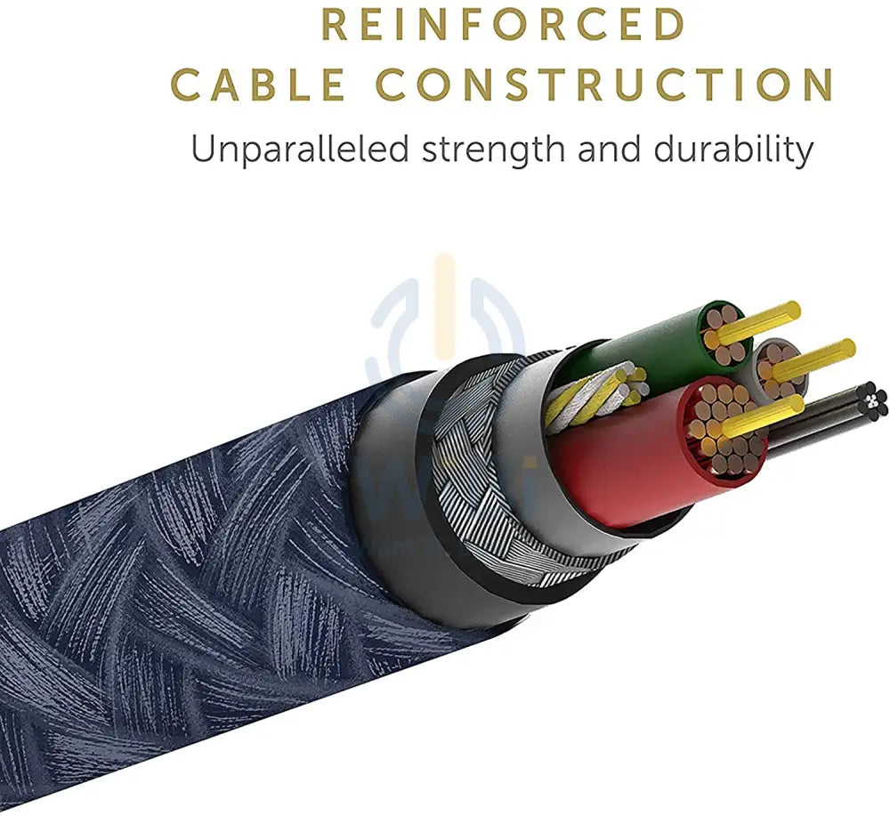 Native Union Belt Cable XL USB-C to Lightning 3M - Indigo Accessories > Cables & Converters > Cables