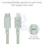 Native Union Belt Cable XL USB-C to Lightning 3M - Sage Accessories > Cables & Converters > Cables