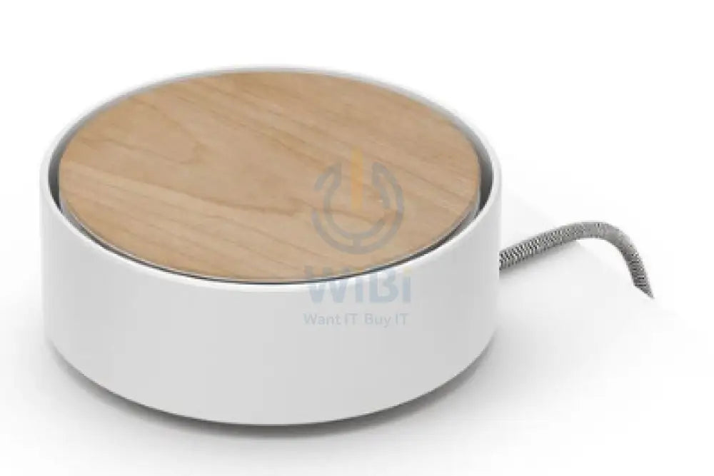 Native Union Eclipse USB Charging Station - Wood - White Accessories > Power Adapters