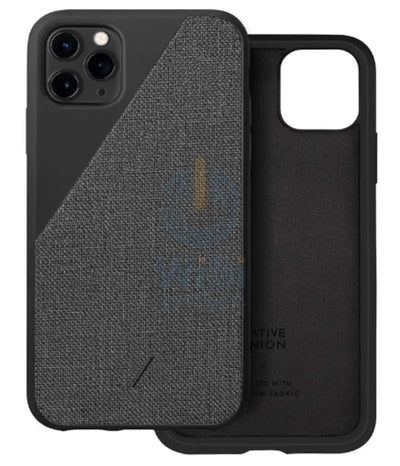 Native Union iPhone 11 Pro - Clic Canvas Case - Black Accessories > Mobiles & Tablets > Mobiles > Screen Protectors &