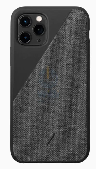 Native Union iPhone 11 Pro - Clic Canvas Case - Black Accessories > Mobiles & Tablets > Mobiles > Screen Protectors &