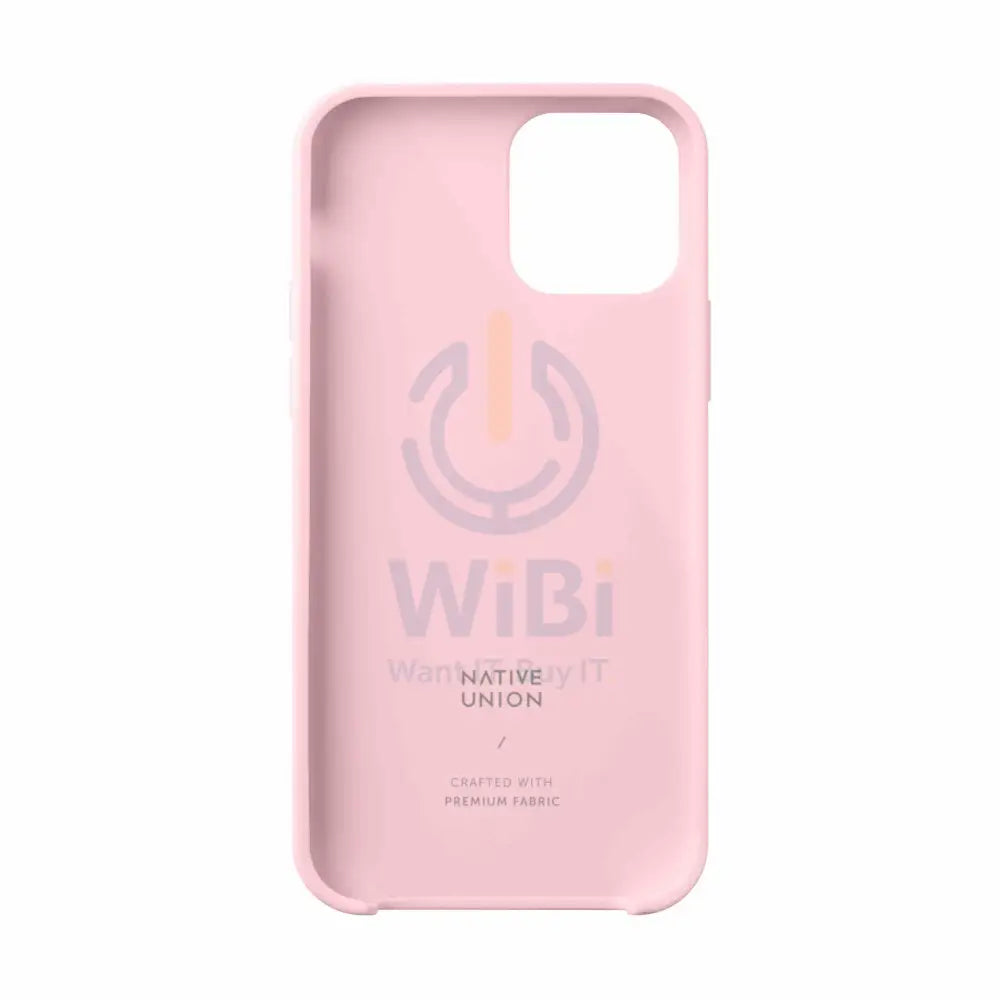 Native Union iPhone 12 mini Clic Canvas Case - Rose Accessories > Mobiles & Tablets > Mobiles > Screen Protectors &